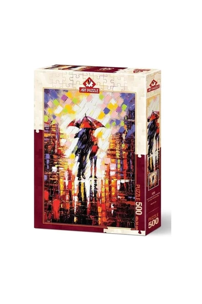Art Puzzle Şemsiye Altındaki Aşk - 500 Parça 5090 ürün görseli 1