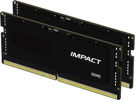 KINGSTON Impact 64GB DDR5 5600MHz CL40 Notebook Performans Ram Kit 2x32GB ürün görseli 1