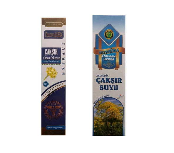 Çakşır & Çoban Çökerten Sıvı Ekstresi 250 ml + Çakşır Suyu 1000ml 2li Avantajlı Set ürün görseli 1