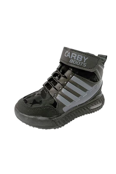 Carby 2021-B Bebe Sneakers Bot Siyah Füme ürün görseli 1