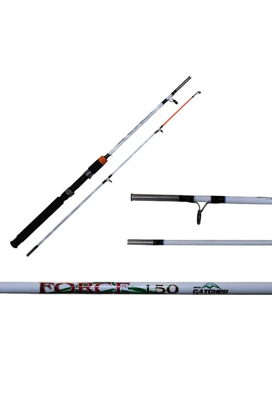 Force 150 İki Parça Olta Kamışı 100-300grI 1.50 mt ürün görseli 1