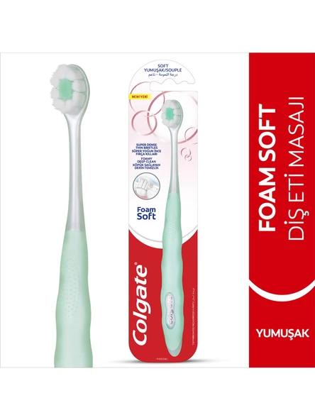 Colgate Foam Soft Diş Eti Masajı Yumuşak Diş Fırçası ürün görseli 1