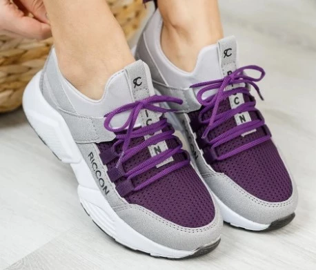 Riccon Kadın Buz Mor Sneaker 0012072 ürün görseli 1