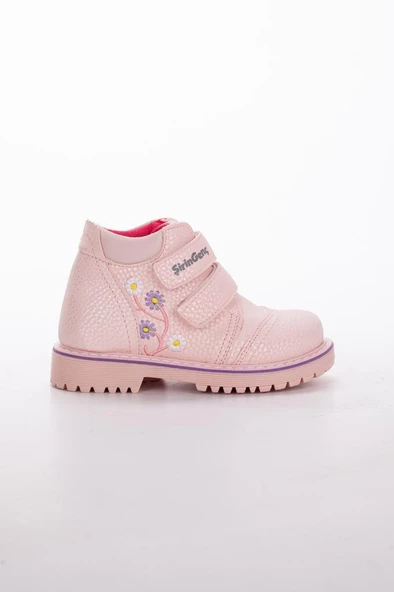 Şirinbebe 6777 Deri Cırtlı Anatomik Kız Bebe Bot - Resim 2