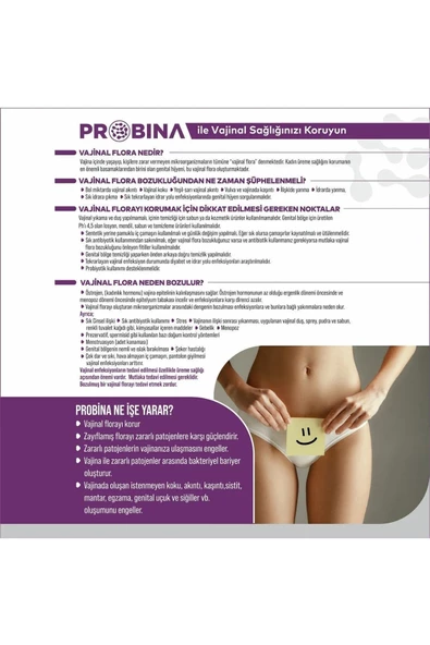 PROBINA Probiyotik İç Çamaşır Spreyi - Resim 2