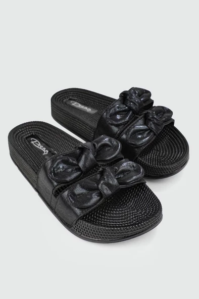 Pienn 20037-010 Anatomik Fashion Taşlı  Kadın Terlik ürün görseli 1