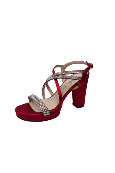 Erbay 301 Saten Trend Fashion Kadın Sandalet ürün görseli 1