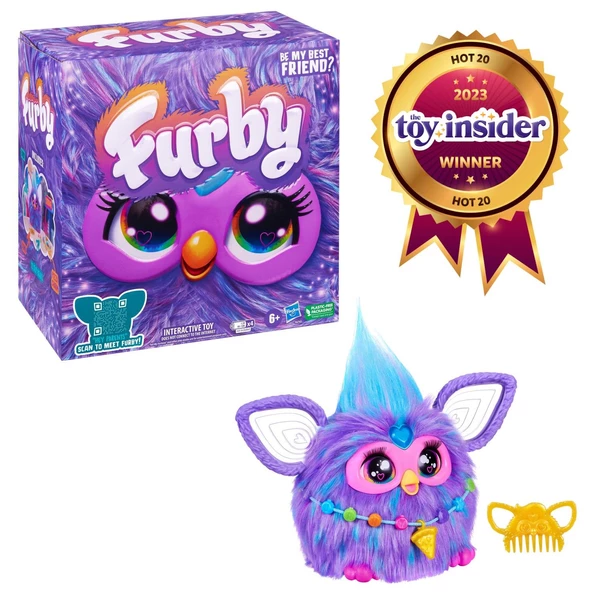 Furby İnterakti̇f Peluş Mor ürün görseli 1