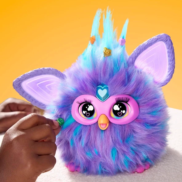 Furby İnterakti̇f Peluş Mor - Resim 8