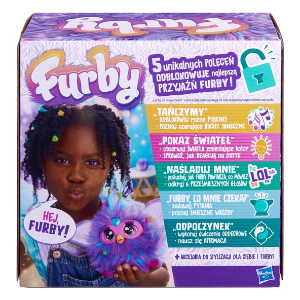 Furby İnterakti̇f Peluş Mor - Resim 9
