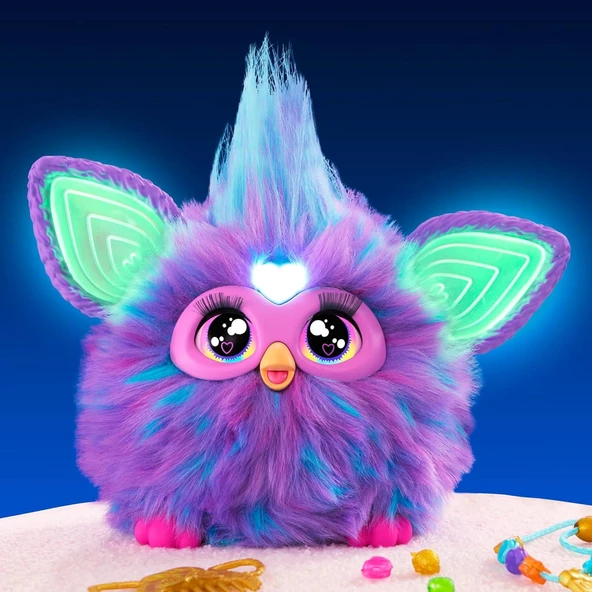 Furby İnterakti̇f Peluş Mor - Resim 6