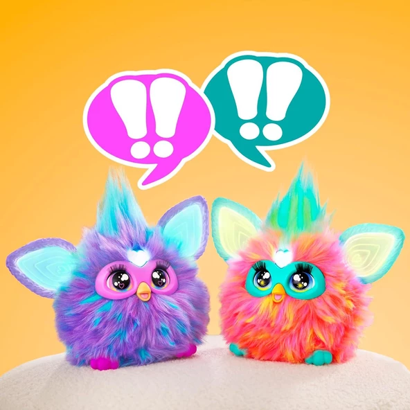 Furby İnterakti̇f Peluş Mor - Resim 5