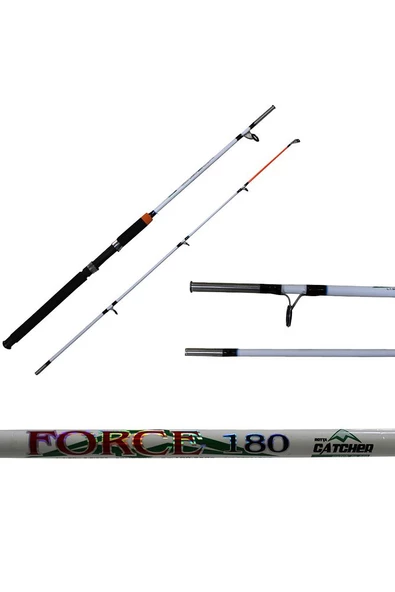 Force 180 İki Parça Olta Kamışı 100-300gr 1.80 mt ürün görseli 1