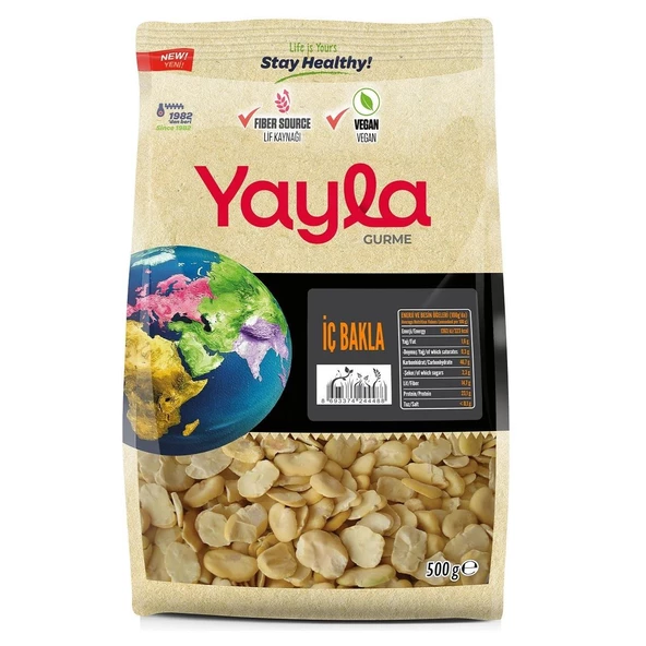 Yayla Gurme İç bakla 500 gr ürün görseli 1