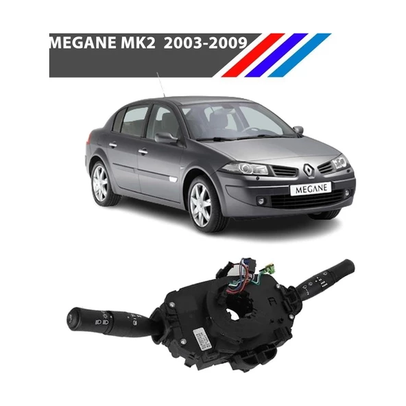 Megane 2 Far Sinyal Silecek Kumanda Kolu 2003 - 2009 ürün görseli 1