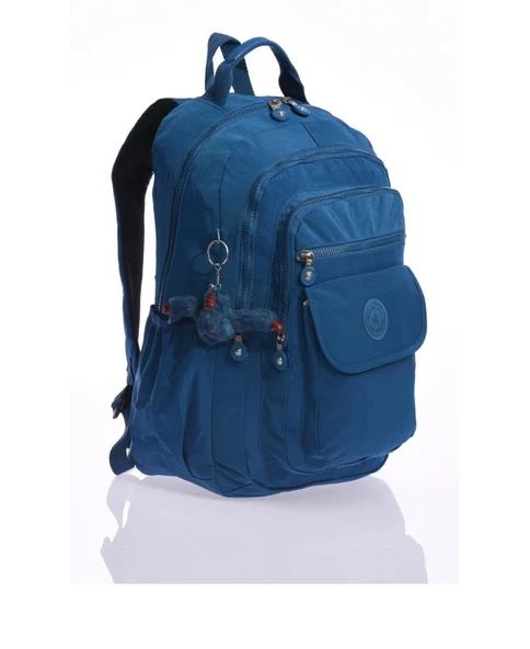 Kenyon Cox Mavi 8803 Unisex Klinkır Kumaş Sırt Çantası ürün görseli 1