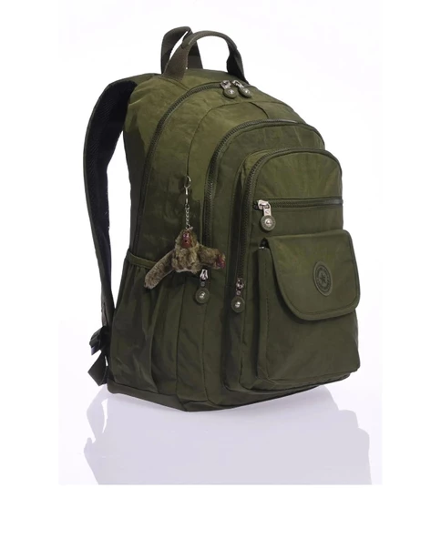 Kenyon Cox Haki 8803 Unisex Klinkır Kumaş Sırt Çantası ürün görseli 1