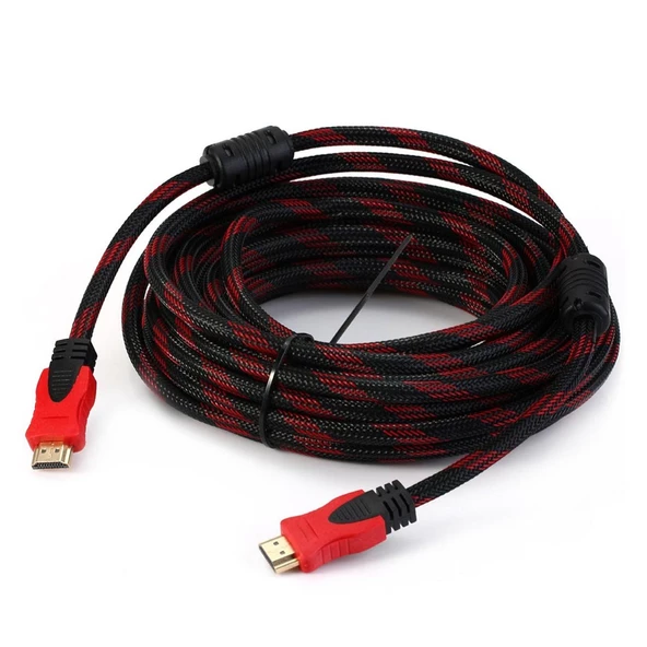 POLAXTOR Hdmi Kablo 1.4V 4K Örgülü 15 Metre ürün görseli 1