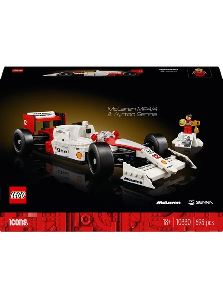 Lego icons McLaren MP4/4 ve Ayrton Senna 10330 ürün görseli 1