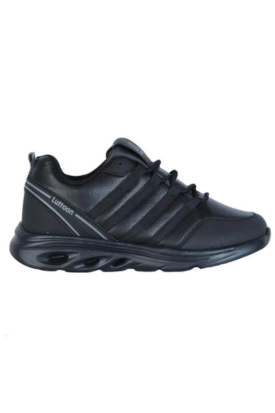 Luttoon 4138-24 Anorak Fashıon Kadın Sneaker Siyah-Füme 36-39 ürün görseli 1