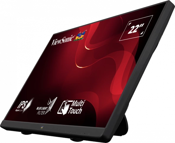 ViewSonic TD2230 21.5" 75 Hz 14 ms (HDMI+Display) IPS Dokunmatik Led Monitör ürün görseli 1