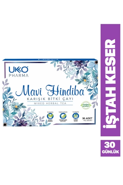 Ukko Pharma Mavi Hindiba Karışık Bitki Çayı ürün görseli 1