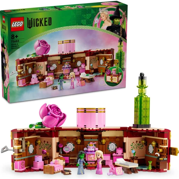 LEGO Wicked 75683  Glinda ve Elphaba’nın Yurdu (740 Parça) ürün görseli 1