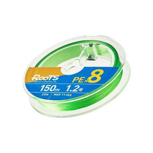 Gosen Roots 8B Light Green 150m İp Misina Kalınlık (mm) : 0,19mm ürün görseli 1
