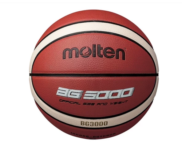 Molten BG3000 İç Mekan Dış Mekan Suni Deri Basketbol Topu 6 Numara ürün görseli 1
