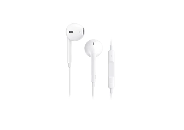 Syrox K22 Earbuds Bluetooth 5.0 Destekli 1.20mt Lightning Kablolu Mikrofonlu Kulakiçi Kulaklık - Beyaz ürün görseli 1