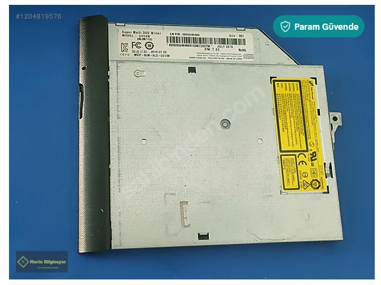 Asus X551 X551C X551Ca 12.7mm Dvd SORUNSUZ ürün görseli 1