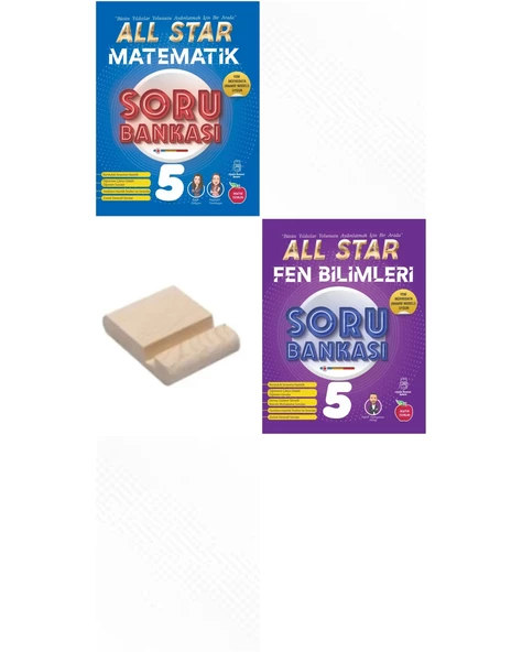 5.Sınıf ALL STAR 2025 Matematik Fen Bilimleri Soru Bankası ürün görseli 1