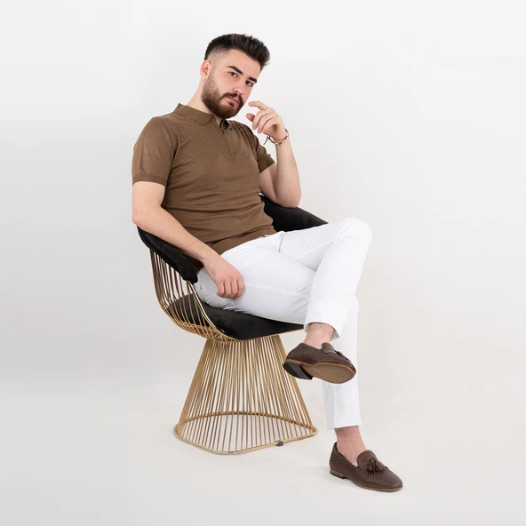 Neyir Triko Slimfit Erkek Yazlık Triko T-Shirt ürün görseli 1