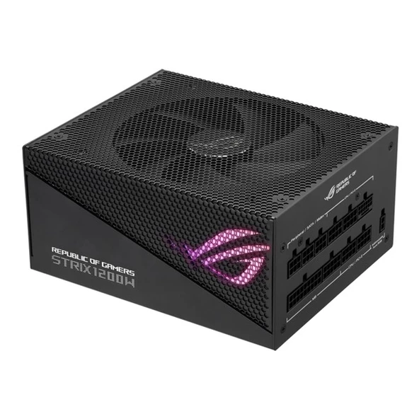 ASUS 1200W 80+ GOLD ROG STRIX AURA EDITION 1200G PCIE 5.0 TAM MODÜLER POWER SUPPLY ürün görseli 1