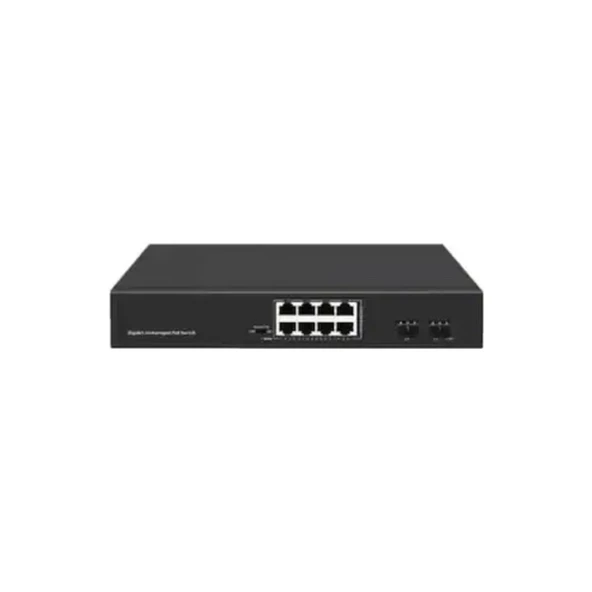 ODS 8Port SFP 08ODS-8S2P 2 × Gigabit Yönetilemez Switch 2x-Uplink ürün görseli 1