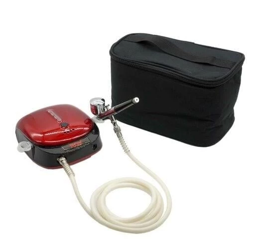 Rox 0066 Akülü Airbrush Kompresör Mini Boya Tabancası Seti ürün görseli 1
