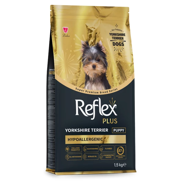 Reflex Plus Yorkshire Terrier Puppy Yavru Köpek Maması 1,5 kg ürün görseli 1