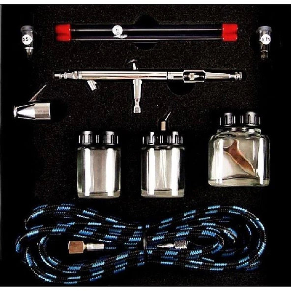 Magicbrush AB-131BK Airbrush Boya Tabancası Alttan Depolu ürün görseli 1