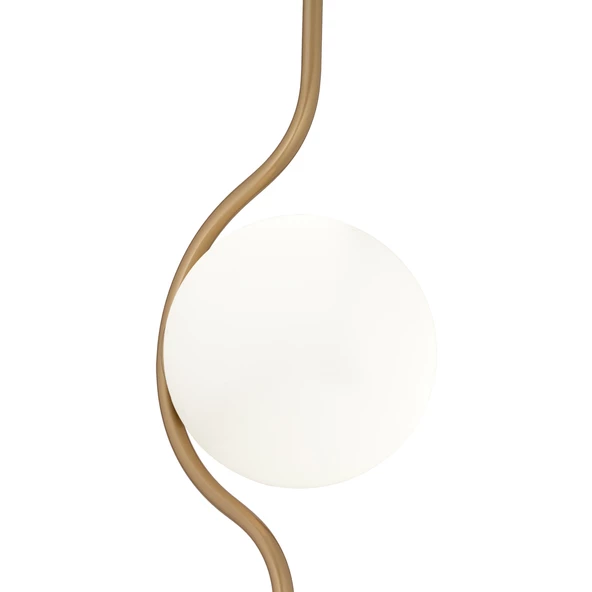 Zeyna Eskitme Boyalı Modern Lambader - Resim 7