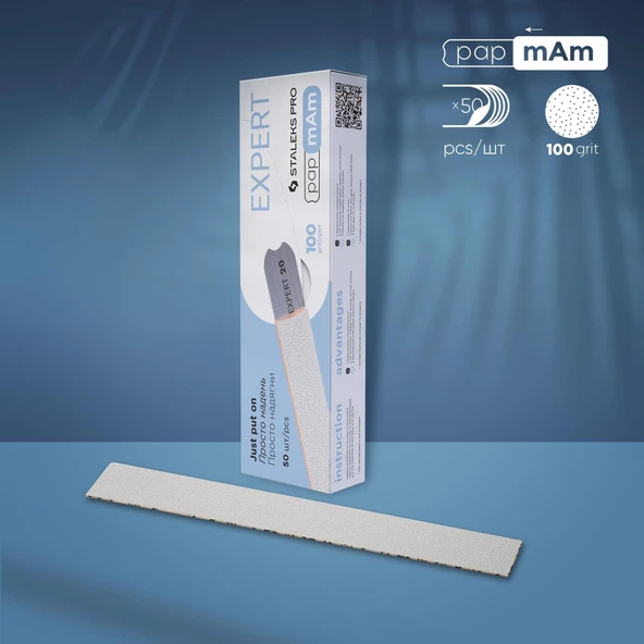 Fontenay EXPERT 22 Yedek PapmAm Beyaz Törpüler, 100 Grit (50 Adet) ürün görseli 1