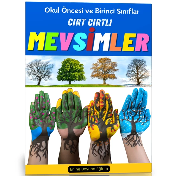 Okul Öncesi ve Birinci Sınıflar Cırt Cırtlı Mevsimler Aktivitesi ürün görseli 1