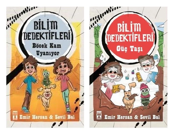 Bilim Dedektifleri Seti 2 Kitap (Böcek Kam Uyanıyor + Güç Taşı) ürün görseli 1