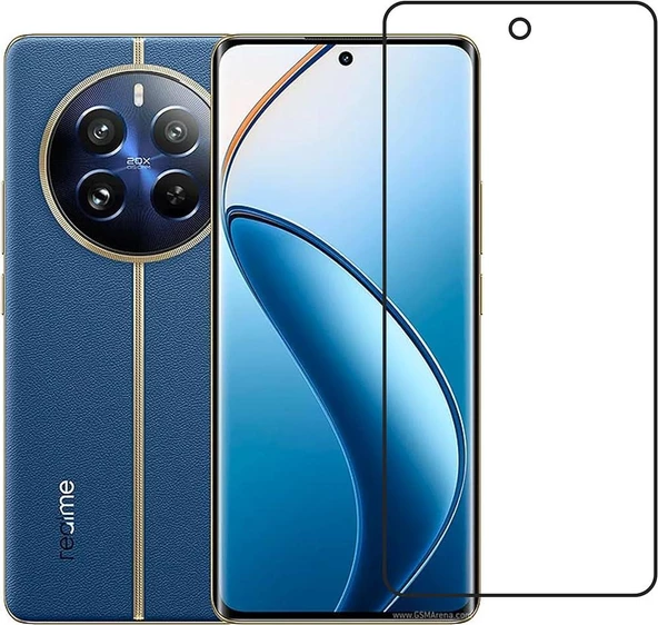 Realme 12 Plus 5G ile Uyumlu Şeffaf Esnek Nano Cam Ekran Koruyucu ürün görseli 1