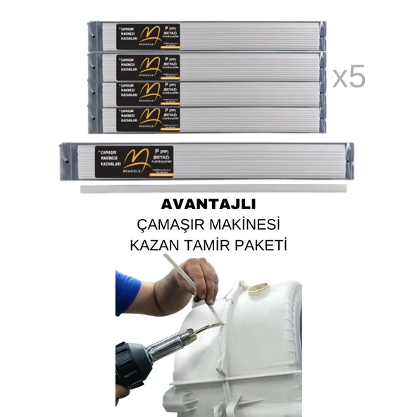 ÇAMAŞIR MAKİNESİ KAZAN TAMİRİ ELEKTROTU X5PAKET ürün görseli 1