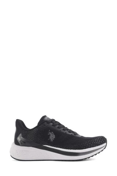 U.S. Polo Assn. BLAKE 4PR 101812179 Erkek Spor Ayakkabı Siyah K.Gri 40-45 ürün görseli 1