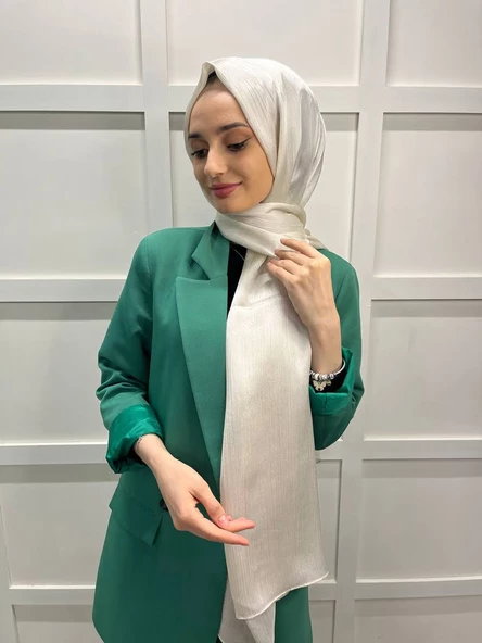 Madame Polo Janjan, Janjanlı Şifon Şal 00823  TAŞ ürün görseli 1