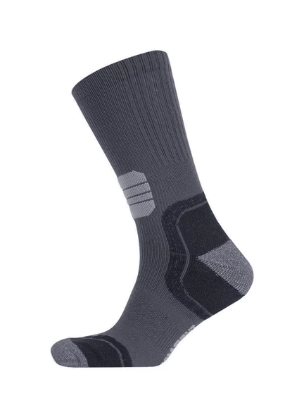 Thermoform Running Çorap Unisex Antrasit - Resim 4