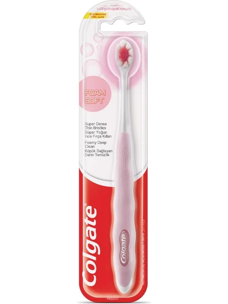 Colgate Foam Soft Diş Eti Masajı Yumuşak Diş Fırçası Manuel Diş Fırçası ürün görseli 1