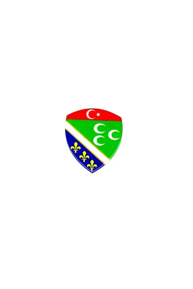 Osmanlı Boşnak Arma Damla Sticker - Oto Sticker Osmanlı Boşnak Arma Damla Sticker Model 2 ürün görseli 1
