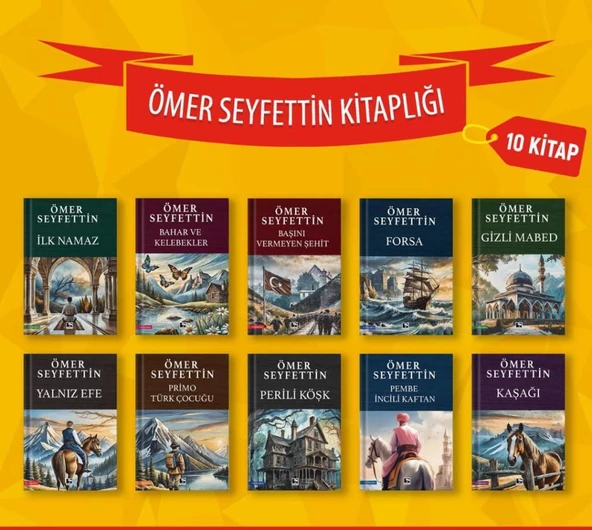 Çınaraltı Ömer Seyfettin Hikayeleri 10 Kitap ürün görseli 1